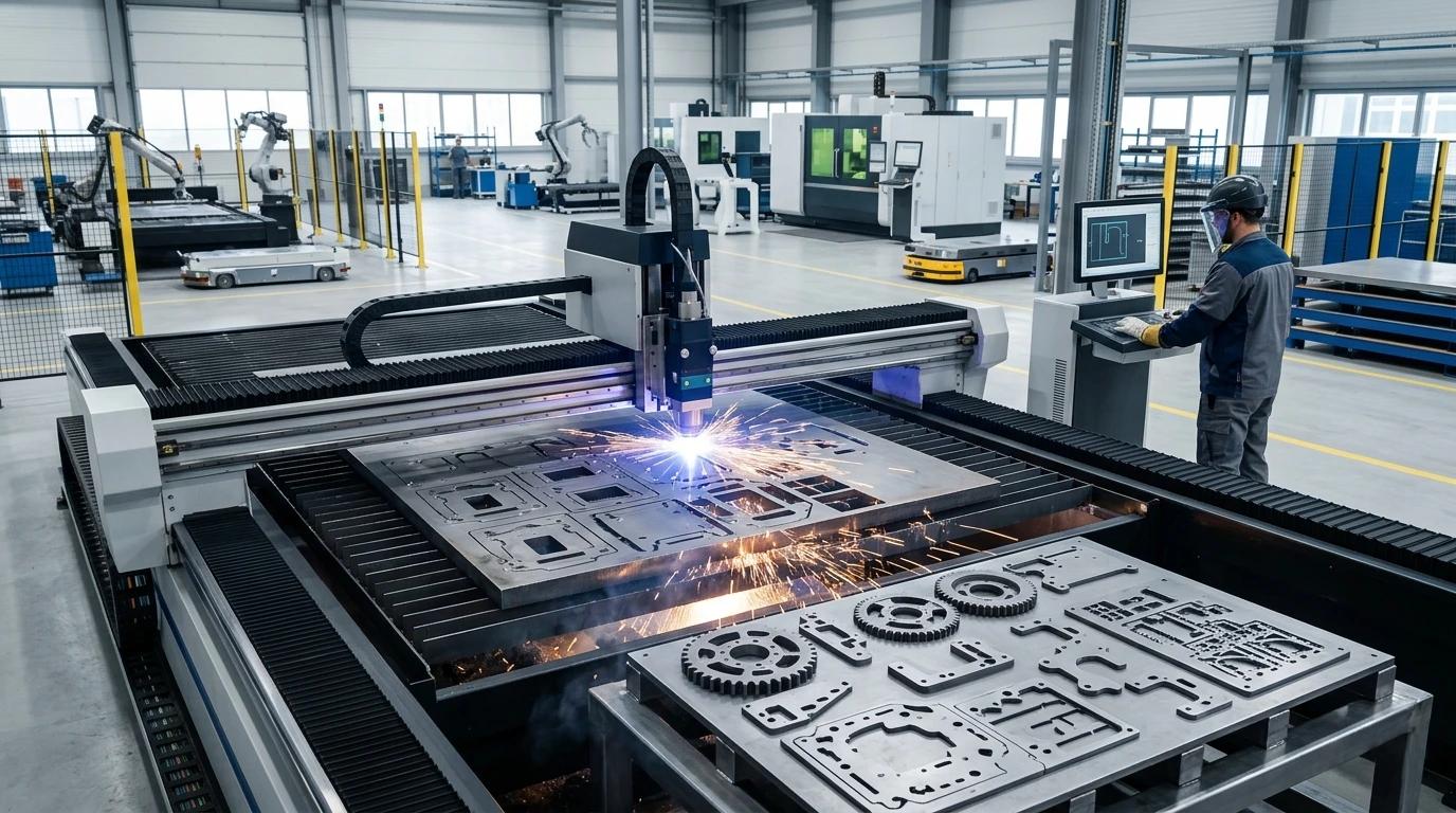 Công nghệ gia công cơ khí hiện đại CNC laser EDM